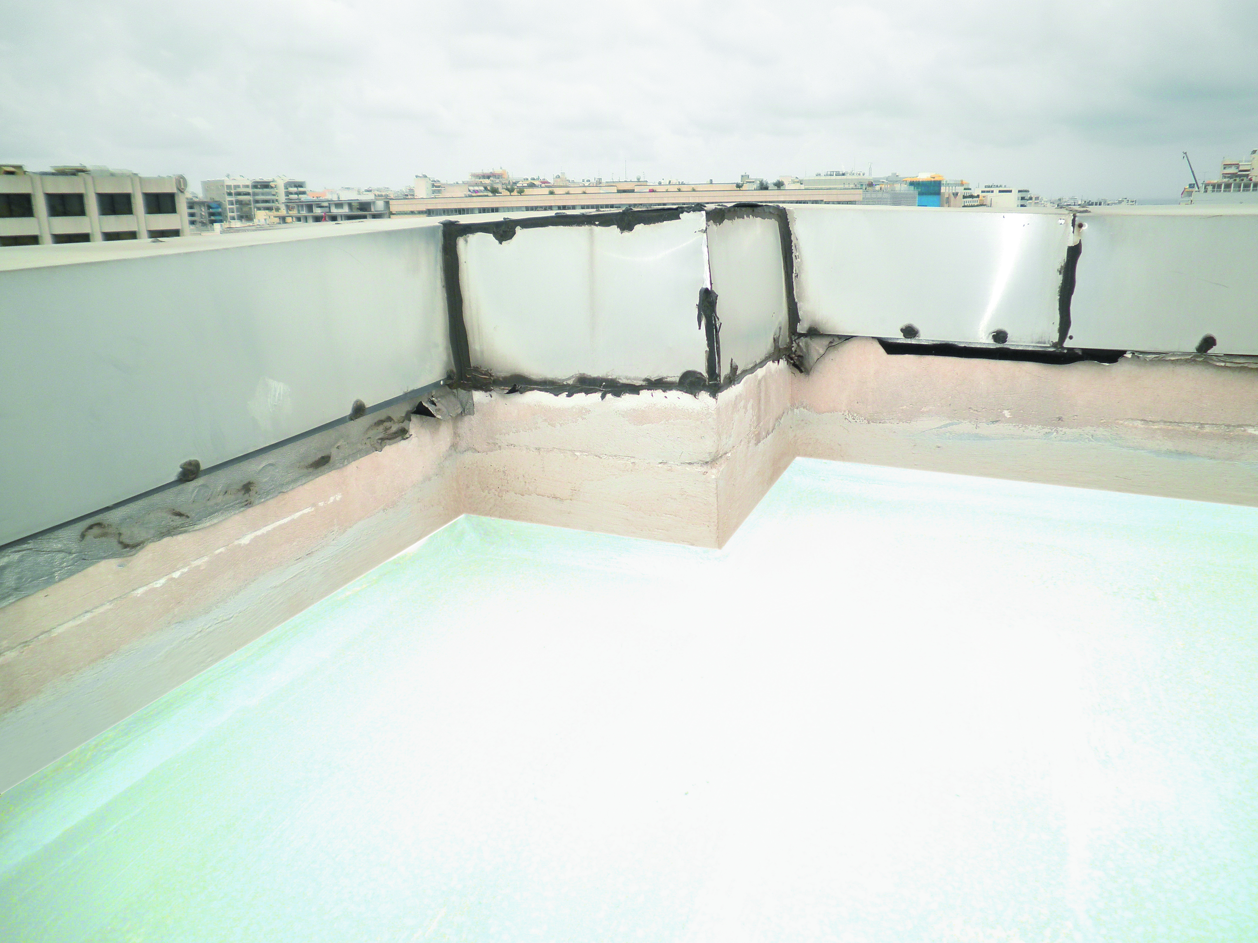 Terrace waterproofing